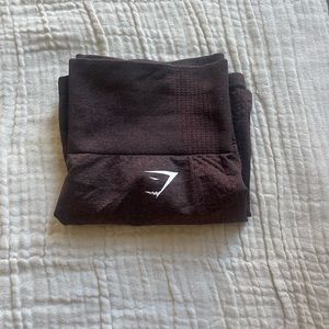 Gymshark brown size small shorts